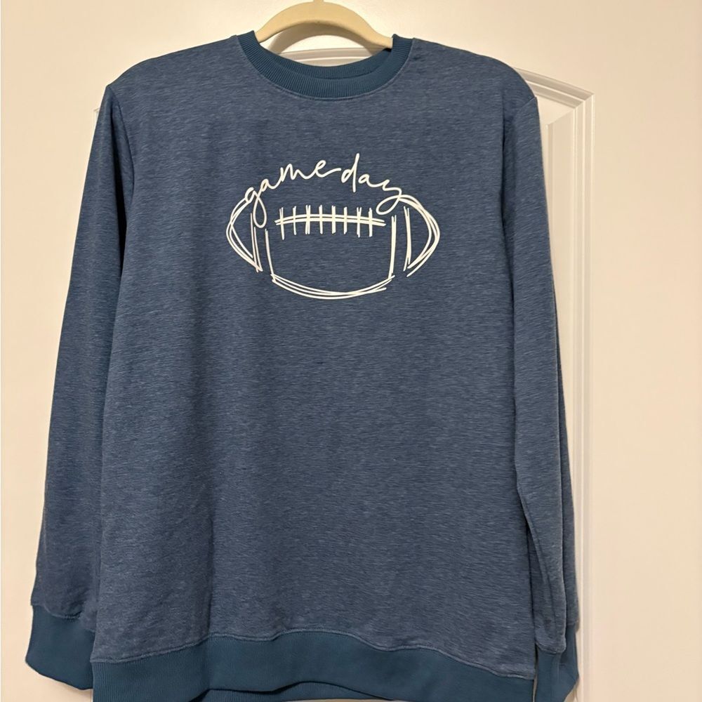 Gameday Blue Crewneck